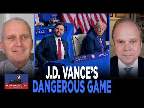 Trump Said Vance Was LESS ENTHUSIASTIC About The Iran War. What Does That Mean? | WHOLE HOG POLITICS