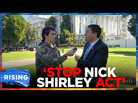 Nick Shirley confronts California Dems over bill he says would 'criminalize' investigative journalis