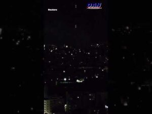 Outgoing projectiles seen in southern Beirut