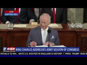 LIVE: King Charles III to Address Joint Session of Congress