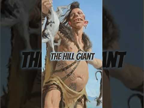 The Hill Giant #DungeonsandDragons #DungeonMaster #MonsterManual