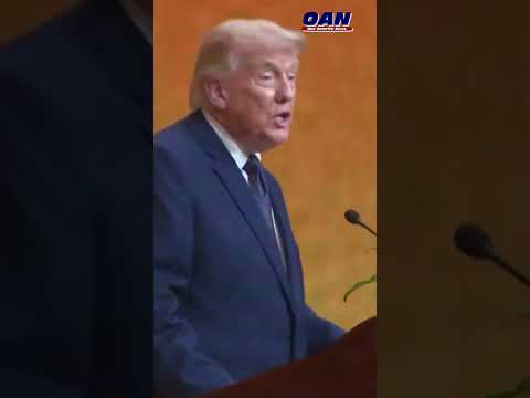 President Trump at the state banquet dinner at the Great Hall of the People: It was a fantastic day