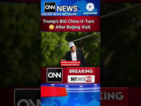Trump’s BIG China U-Turn 😳 After Beijing Visit