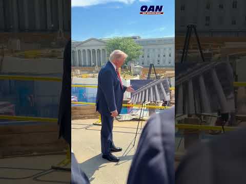 President Trump gives an update on the White House Ballroom construction