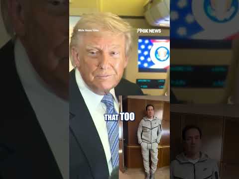 Trump jokes about Rubio's sweatsuit #foxnews #news #us #fox