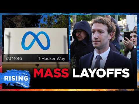 Meta lays off THOUSANDS after TRAINING AI with employee TRACKER | RISING