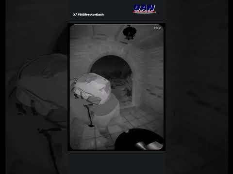 Kash Patel has releases a video from Guthrie's home showing a masked man obstructing the camera