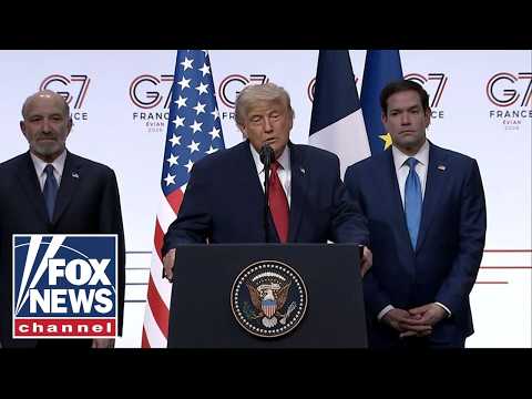 Trump takes questions as world awaits Iran deal details