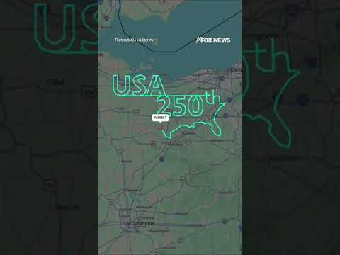 SEE IT: Pilot pays tribute to America’s 250th anniversary #foxnews #news #shorts #plane