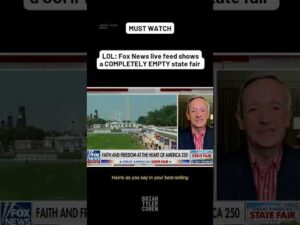 LOL: Fox News live feed shows a COMPLETELY EMPTY state fair
