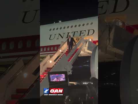 President Trump touches down in Washington, D.C., after concluding his trip to the NATO Summit.