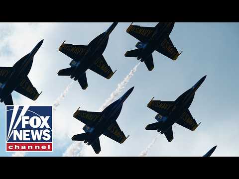 WATCH: Blue Angels SOAR over the Great American State Fair