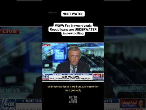 WOW: Fox News reveals Republicans are UNDERWATER in new polling