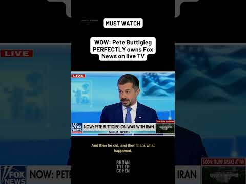 WOW: Pete Buttigieg PERFECTLY owns Fox News on LIVE TV