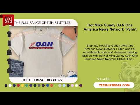 Hot Mike Gundy OAN One America News Network T-Shirt
