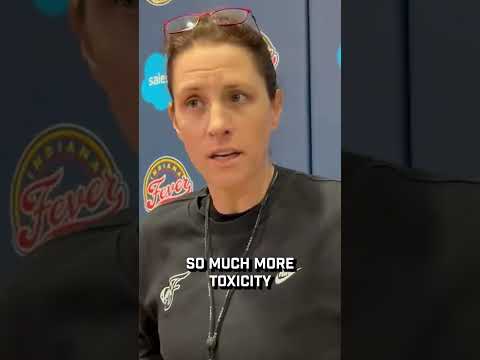 The Fever is broken. White is the problem. #wnba #caitlinclark