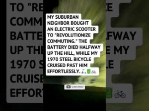 The Electric Scooter That Couldn't Climb The Hill… 🛴❌ #shorts #funny #relatable