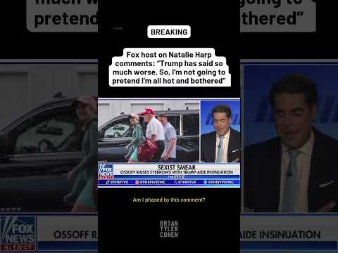 Fox host on Natalie Harp comments: “Trump has said so much worse.”