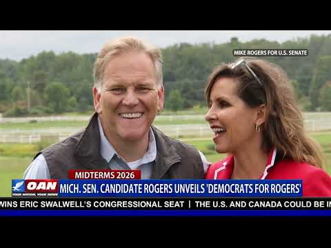 MICHIGAN GOING RED? Michigan GOP Senate Nominee Mike Rogers Courts Democrats. Watch OAN News Clip