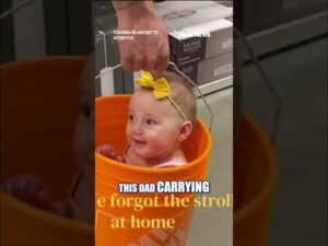 No stroller? No problem at Home Depot #shorts #foxnews #viral