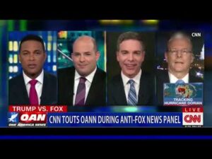 CNN touts OANN during anti-Fox news panel
