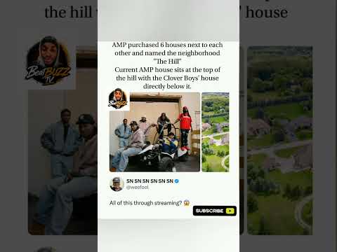 AMP Purchases 6 Houses, Names Neighborhood "The Hill"– All Through Streaming?#AMP #KaiCenat #thehill