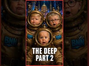 Baby Trump Finds a Secret Treasure! 🌊😂