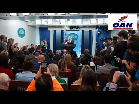 Katie Zacharia Takes the Podium for First White House Press Briefing