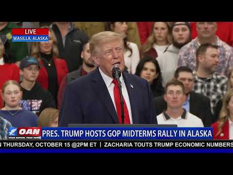 LIVE: Pres. Trump Hosts GOP Midterms Rally in Alaska