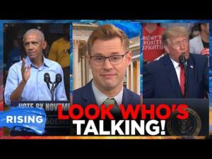 ‘Cheesecake Factory’: Obama TRASHES Trump despite numerous FAILURES! Robby Soave | RISING