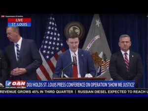 LIVE: DOJ HOLDS ST. LOUIS PRESS CONFRENCE ON OPERATION 'SHOW ME JUSTICE'